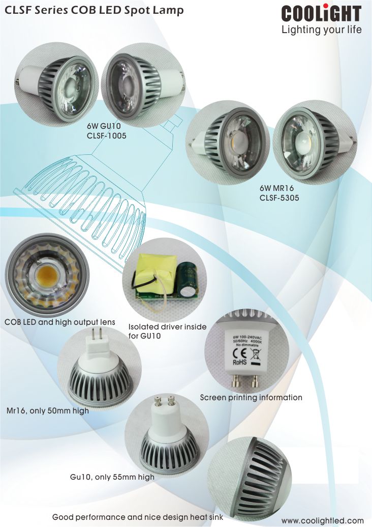 CLSF series COB LED Spot lamp